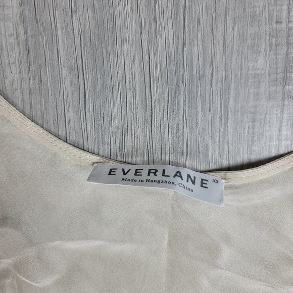 Everlane The Silk Sleep Set Champagne NWOT - Picture 8 of 10